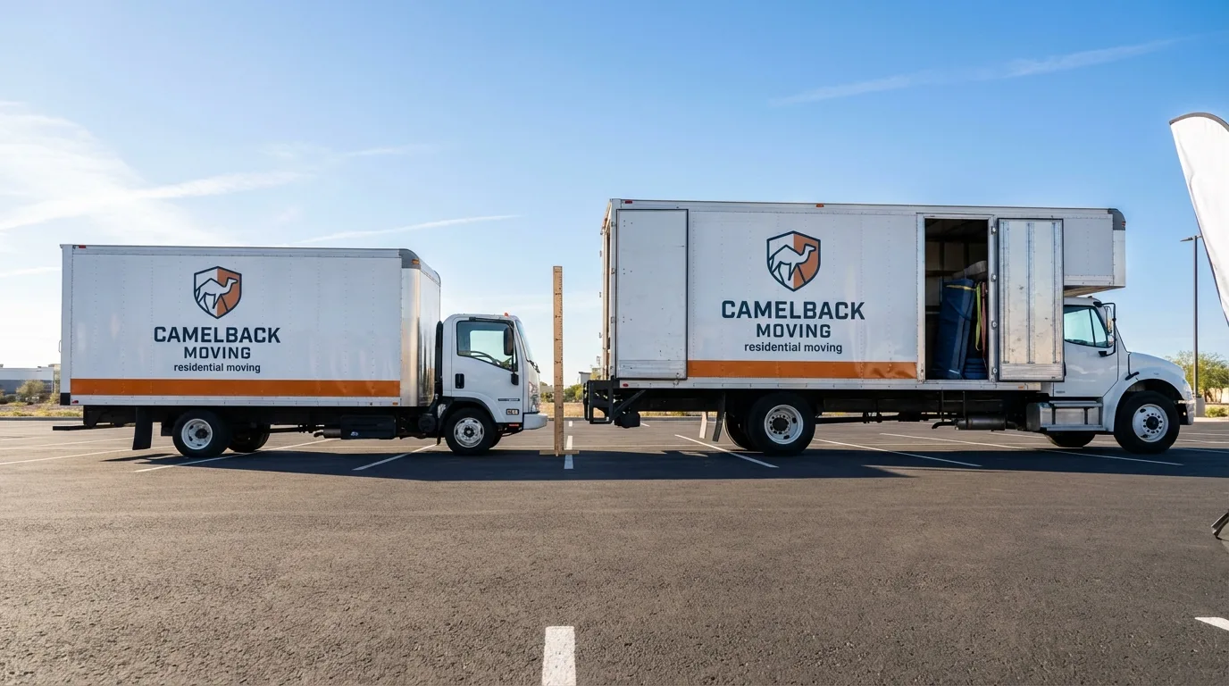Moving truck size capacity guide in Honey Brook